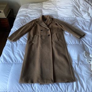MAX MARA WEEKEND PARMA LONG WOOL COAT